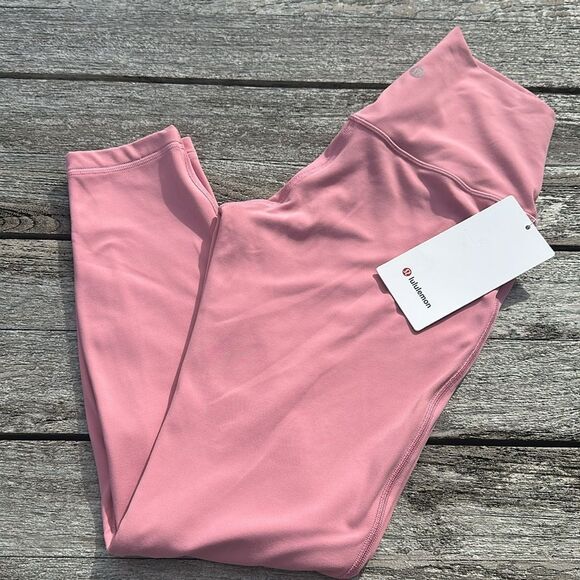 lululemon athletica Pants - lululemon Align High-Rise Pant 25" pink tide size 8 NWT